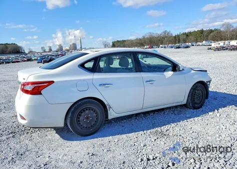2016 Nissan Sentra S z USA, uszkodzony, nr VIN 3N1AB7AP3GY226328